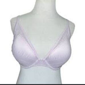 ThirdLove Everyday Lace Plunge Purple Lace Bra Size 34F